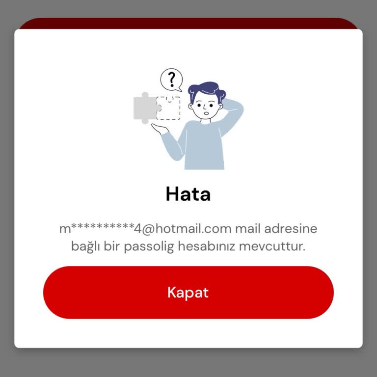 Passolig Kartım Uygulamada Görünmüyor, Mail Adresim Yanlış Gözüküyor