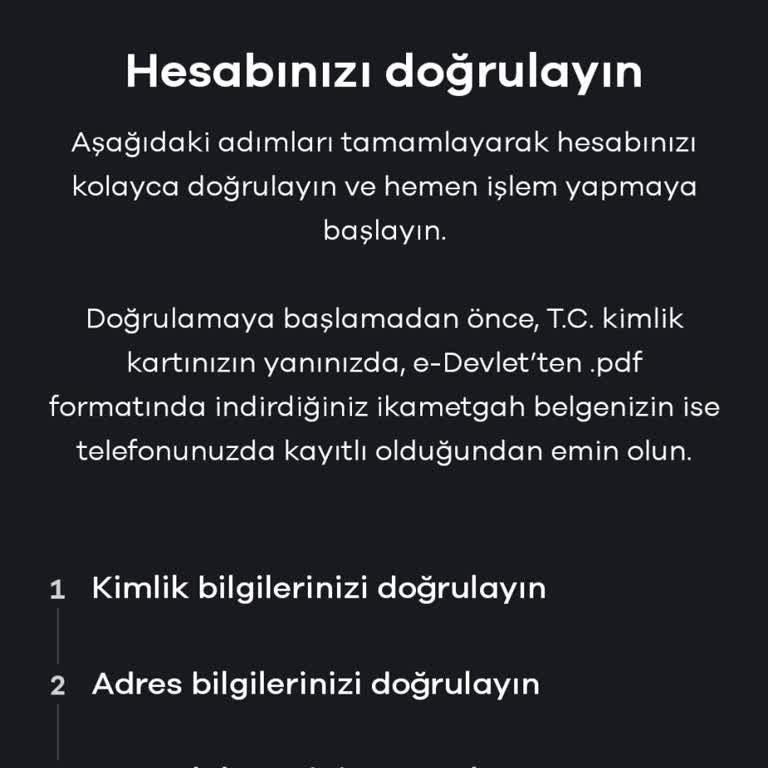 Paribu'da Kimlik Doğrulama Ve Müşteri Hizmetleri Sorunu