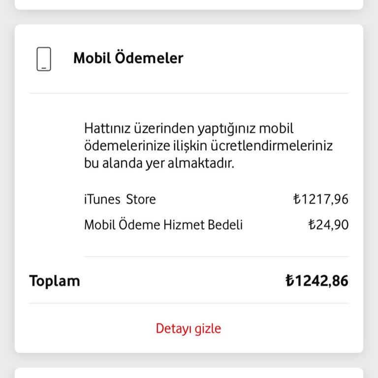 Vodafone Pay Hesabımdan İzinsiz Ücret Kesintileri Ve Müşteri Hizmetlerine Ulaşamama