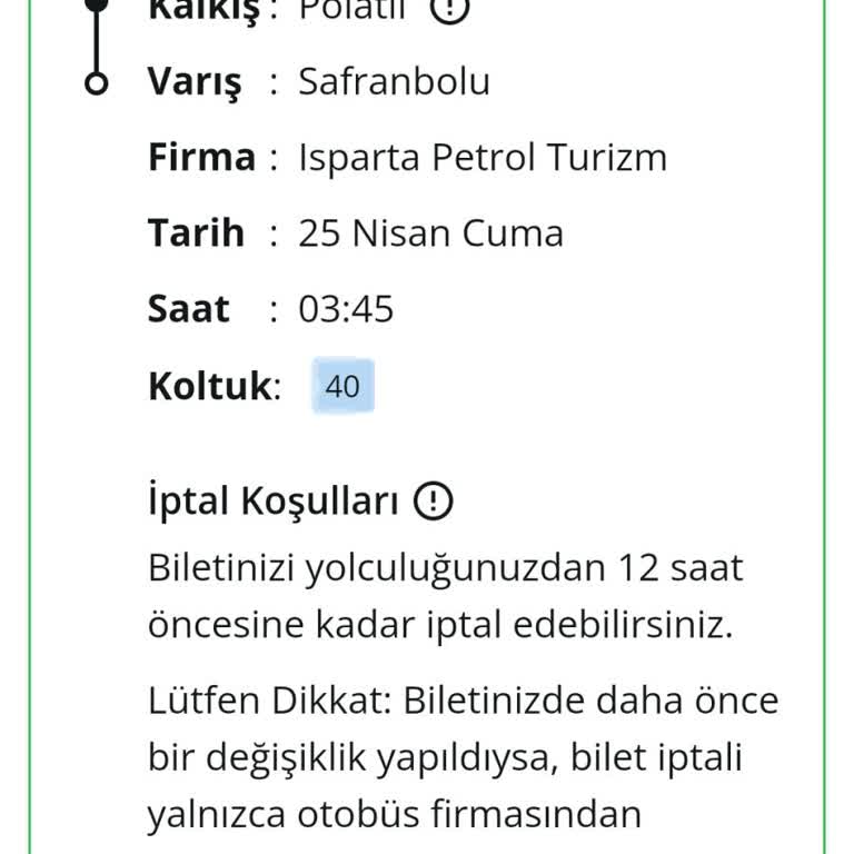 Isparta Petrol Turizm'de Yolcu Güvenliği Ve Hizmette Büyük Aksaklık