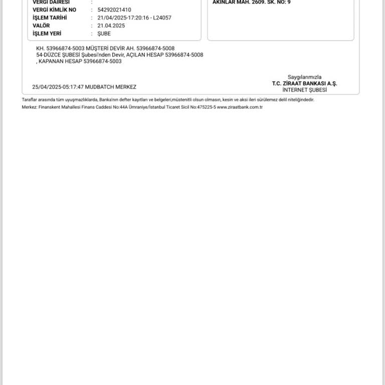 Ziraat Bankası İzinsiz Şube Değişikliği Ve Bilgi Eksikliği Mağduriyeti