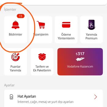 Vodafone Yanımda Uygulamasında Bildirimler Silinemiyor Ve Tekrar Görünüyor