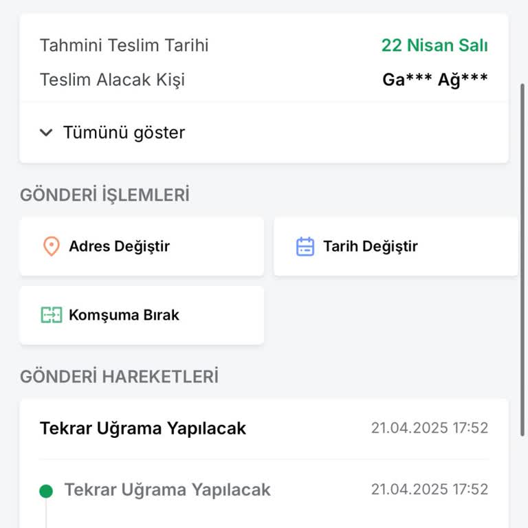 Trendyol Express Kargom Günlerdir Teslim Edilmiyor