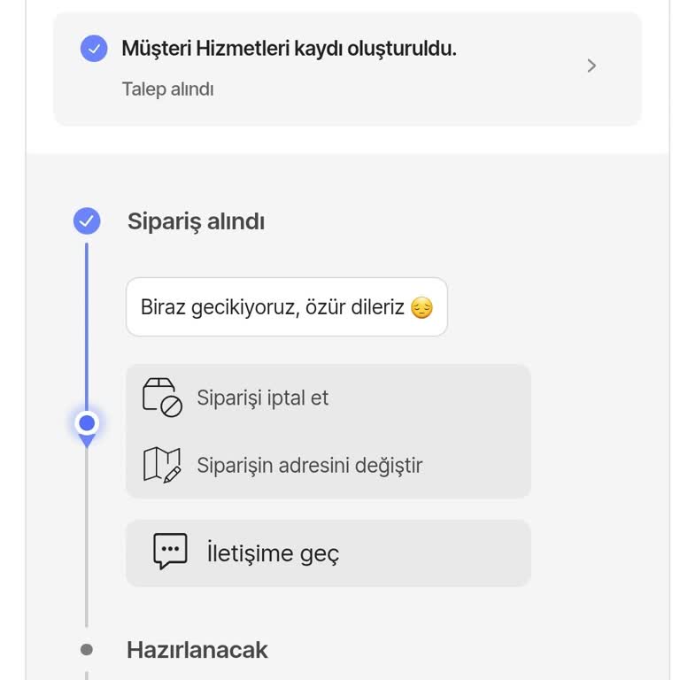Siparişin Kargoya Verilmemesi Ve Yetersiz Müşteri Hizmetleri