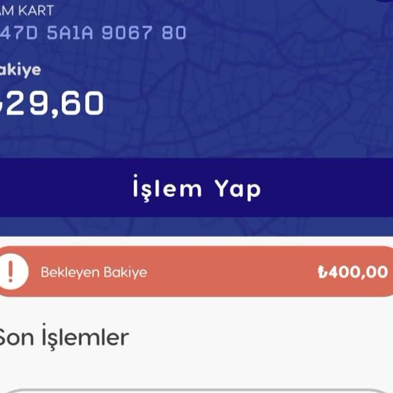 Bursa Kartıma Yüklediğim Bakiye Hala Aktifleşmedi, Mağdur Ediliyorum