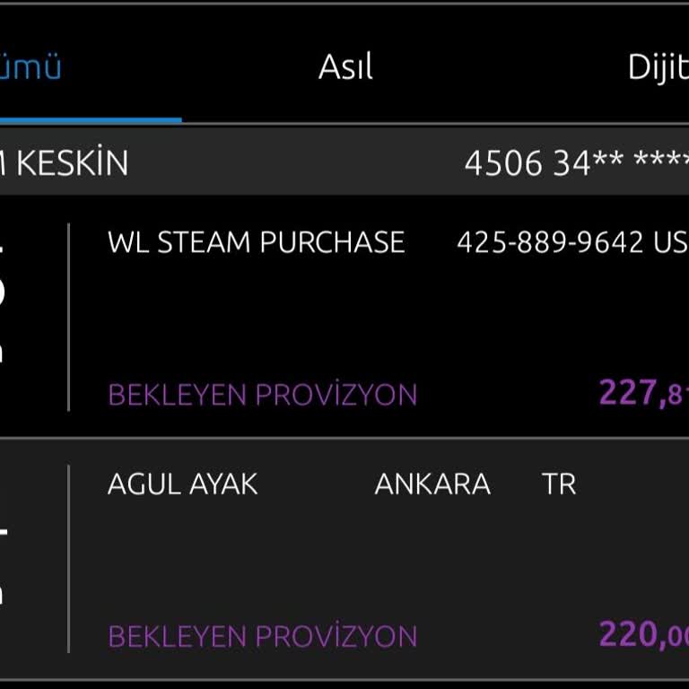 Steam Üyeliğim Olmadan Hesabımdan Para Çekildi Mağduriyet Yaşıyorum