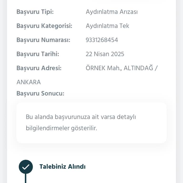 Aydınlatma Arızası Giderilmiyor, Yanıltıcı Onarım Bildirimi