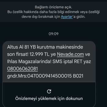 SMS Reddi Sonrası Mesaj Yağmuru Ve KVKK İhlali