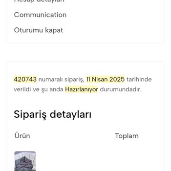 Yanlış Ürün Ve Renk Gönderimi, İade Sorunu