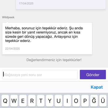 Yanlış Kablo Gönderildi İade Ve İletişim Sorunları Yaşadım