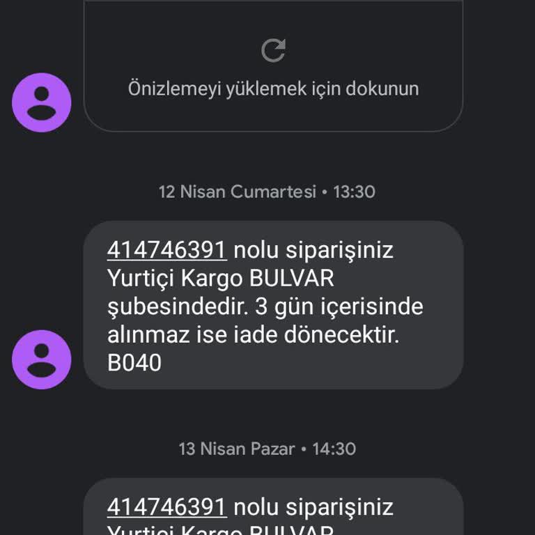 Yurtiçi Kargo Kargom Teslim Edilmiyor, Evime Ulaştırılmıyor