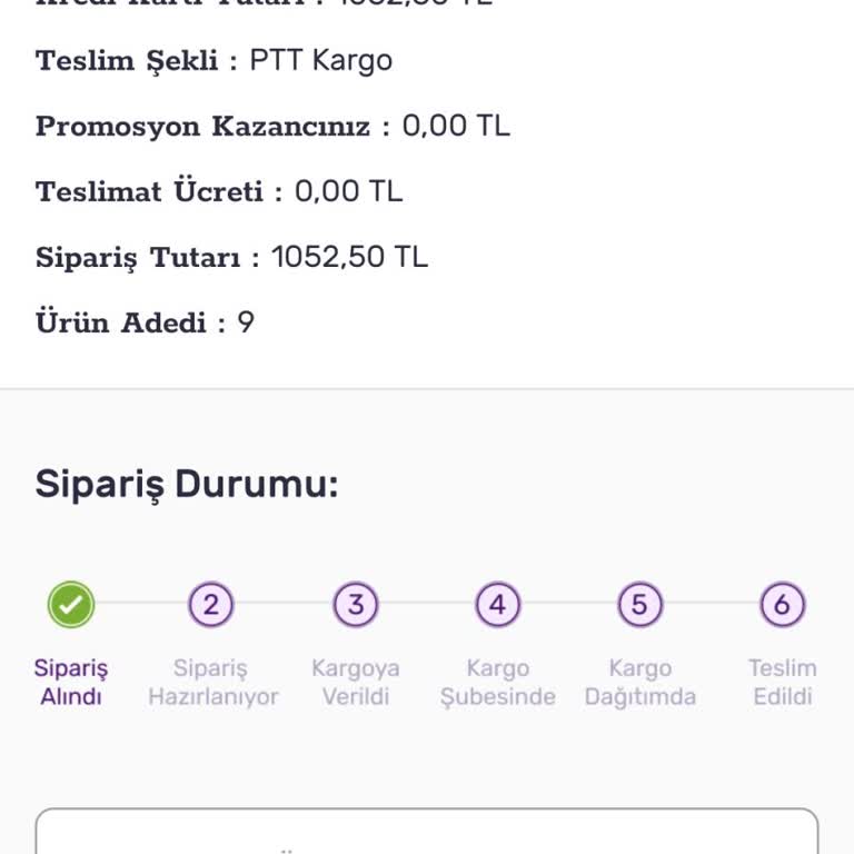 Siparişim Hazırlanmıyor Ve Bilgi Verilmiyor
