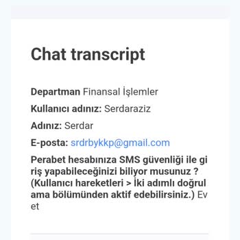 Kazancım Hesabımdan Silindi, Güvenlik Yetersizliği Nedeniyle Mağdur Edildim