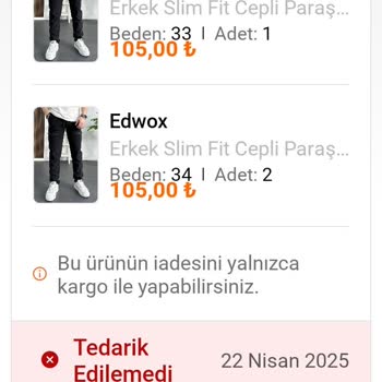 Fiyat Artışı Sonrası Ürün Teslim Edilmedi, İade Gecikti