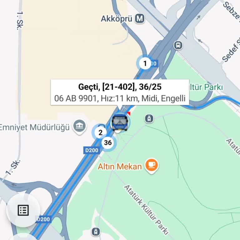 Otobüs Güzergahı Dışına Çıkarak Yolcuları Mağdur Etti
