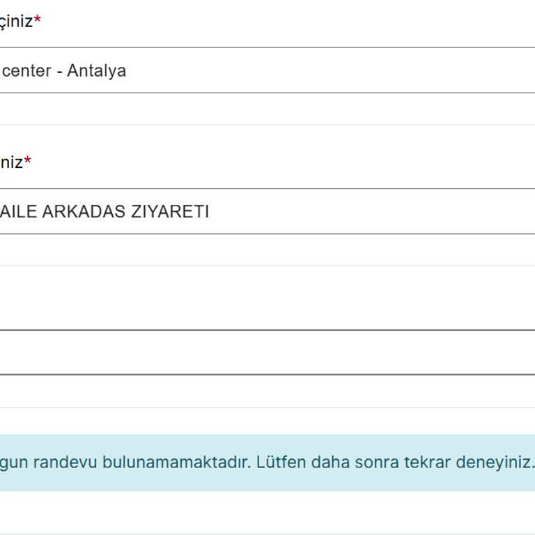 VFS Global Üzerinden Avusturya Vize Randevusu Alınamıyor, Mağduriyet Yaşıyoruz