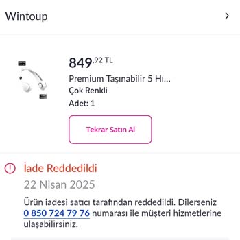 Pazarama İade Mağduriyeti Bekleneni Vermeyen Ürün Geri Alınmadı