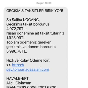 Başkasının Borcu İçin Sürekli Mesaj Almak Can Sıkıcı