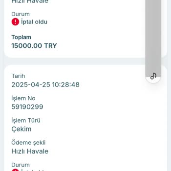 Bahse Gel Sitesinde Ödeme Talebim Sebepsizce İptal Edildi