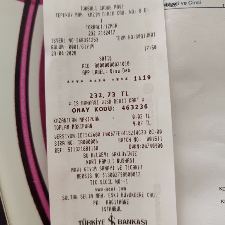 Beden Değişiminde İndirim Farkı Alındı