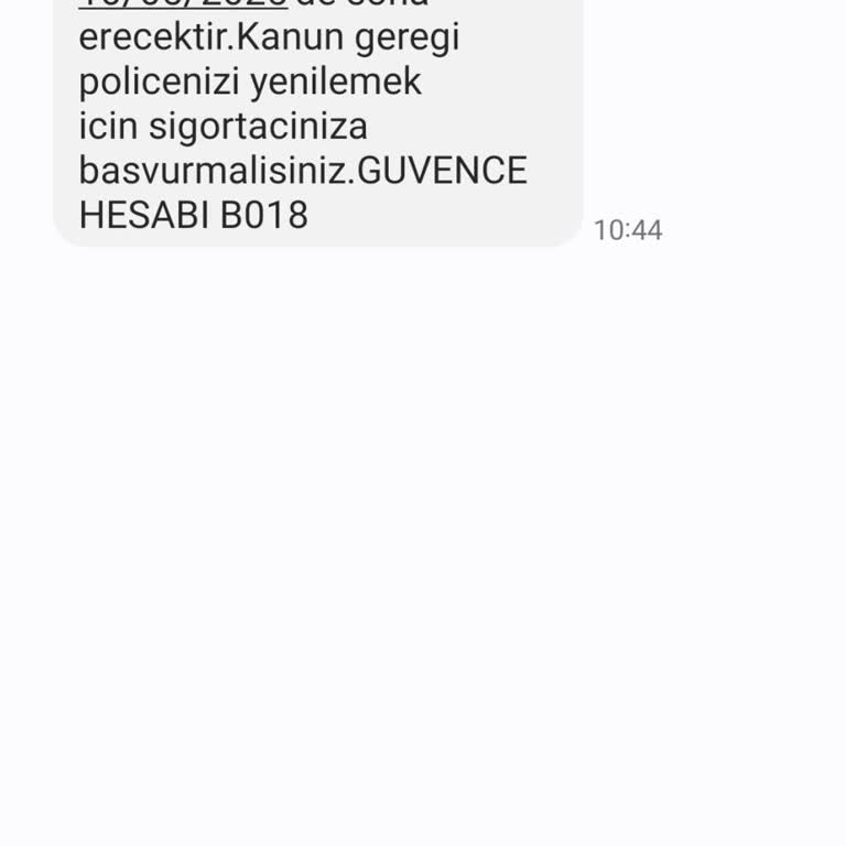 Adıma Kayıtlı Olmayan Araç Ve Haksız Borç Mesajı Hakkında Şikayetçiyim