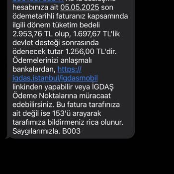 Kullanmadığım Doğalgaz İçin Yüksek Fatura Ve Anlaşılmaz Mesajlar