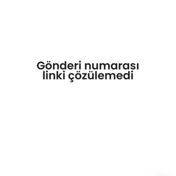 Kargo Şirketinden Teslimat Ve Bilgilendirme Sorunu
