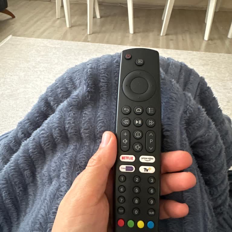 Sesli Komut Özelliği Olan TV'ye Mikrofonlu Kumanda Eksikliği