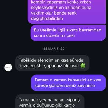 Bayram Öncesi Siparişimde Yaşanan Gecikme Ve Yetersiz Müşteri Hizmeti