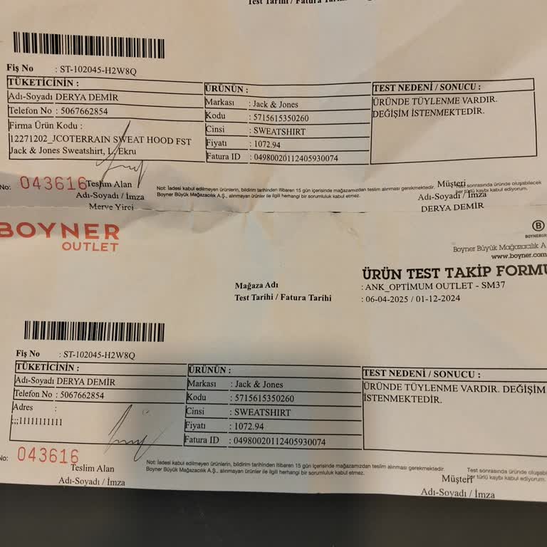 Aynı Üründe Farklı Sonuç: Tüylenen Sweatshirt Mağduriyeti