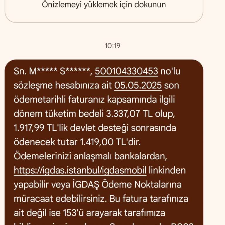Kısa Süreli Kullanıma Rağmen Doğalgaz Faturasında Fahiş Artış