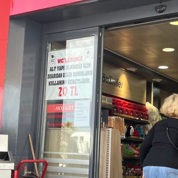 Akaryakıt İstasyonunda Tuvalet Ücretiyle Karşılaşmak Şaşırttı