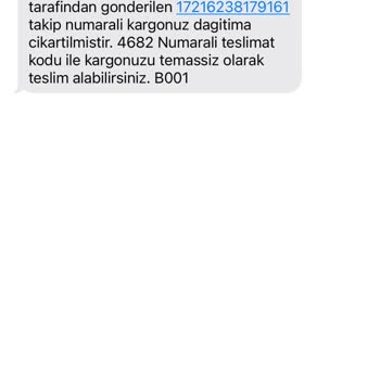 Kargom Teslim Edilmeden Teslim Edildi Görünüyor, Mağdurum