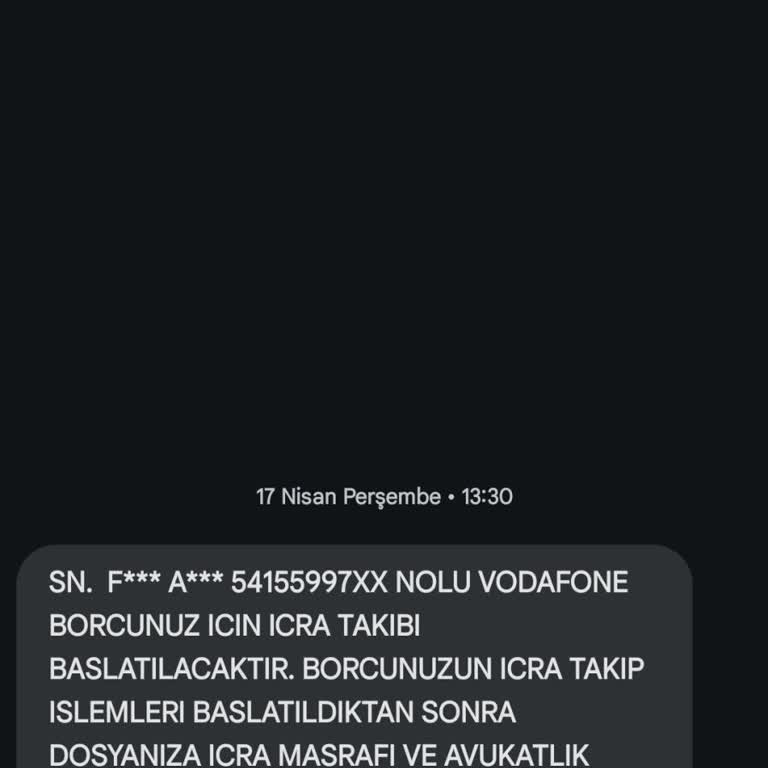 Kullanılmayan Hatta Yüksek Fatura Ve İcra Mağduriyeti