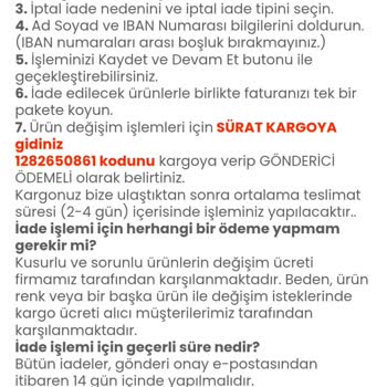 İade Hakkı Engellenen Müşteriye Saygısız Yaklaşım