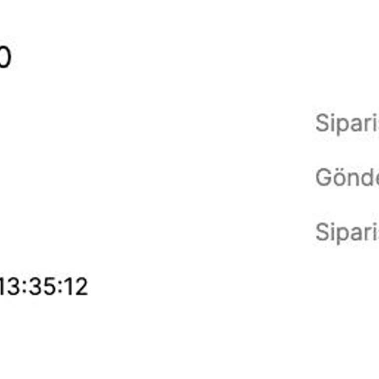 Siparişim Haber Vermeden İptal Edildi!