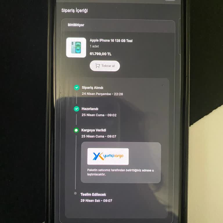 Siparişimin Takip Bilgisi Paylaşılmadı, Kargo Durumu Belirsiz