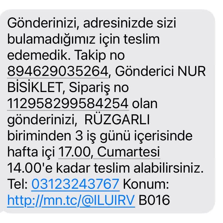 MNG Kargo Rüzgarlı Şubesi Teslimatlarında Sürekli Sorun Yaşıyorum