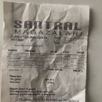 Değişim Fişiyle Mağazada Olumsuz Ve İlgisiz Yaklaşım