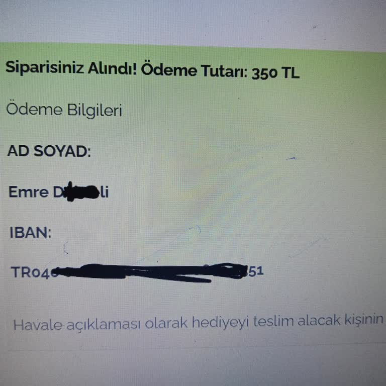 Sipariş Sonrası Ödeme Alındı, Çiçek Teslim Edilmedi