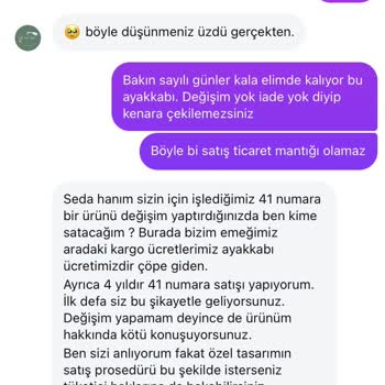 Ayakkabı İadesi Reddedildi, Mağdur Edildim