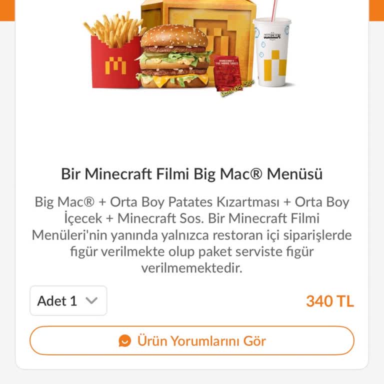 Minecraft Temalı Figür Kampanyası Mağduriyeti