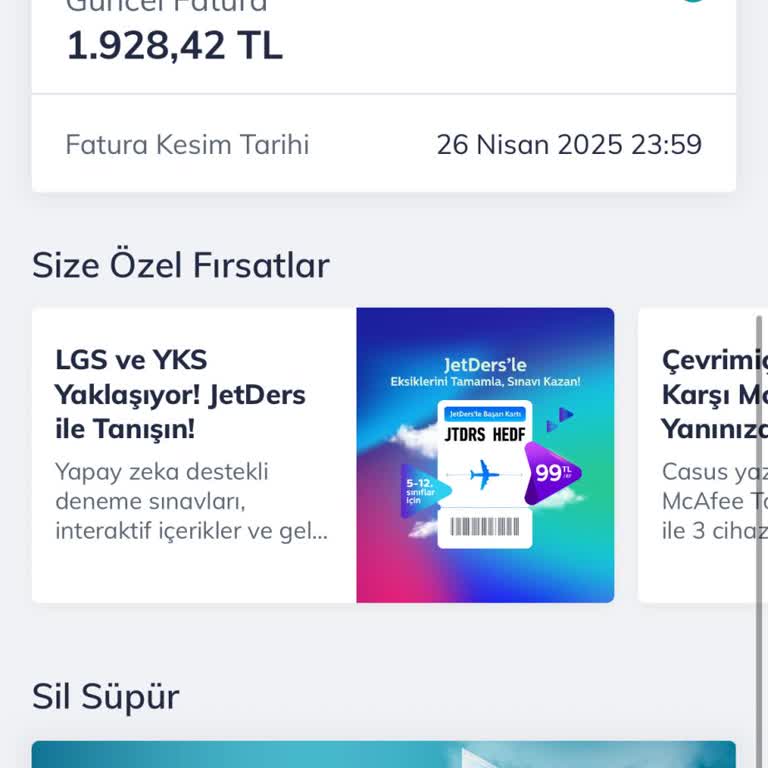 Fatura Aşımı Sonrası Beklenmedik Yüksek Tutar Şoku