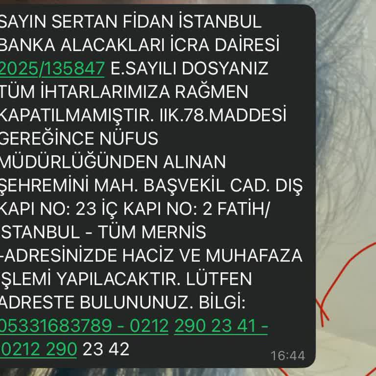 Avukatlık Bürosundan Korkutucu Mesajlar Ve Usulsüzlük