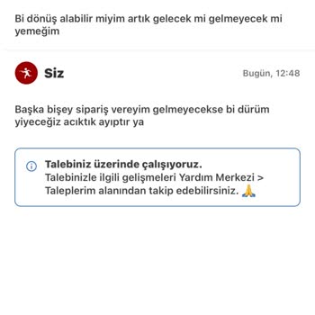 Sipariş Teslim Edilmedi, Canlı Destek Yetersiz Kaldı