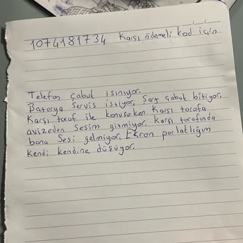 Telefonum Bozuk Şekilde Geri Geldi, Muhatap Bulamıyorum!
