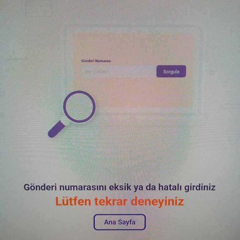 Kargo Takip Numarası Gönderilmedi, Sipariş Durumunu Öğrenemiyorum