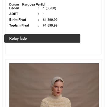 Eksik Ve Hatalı Ürün, İlgisiz Müşteri Hizmeti