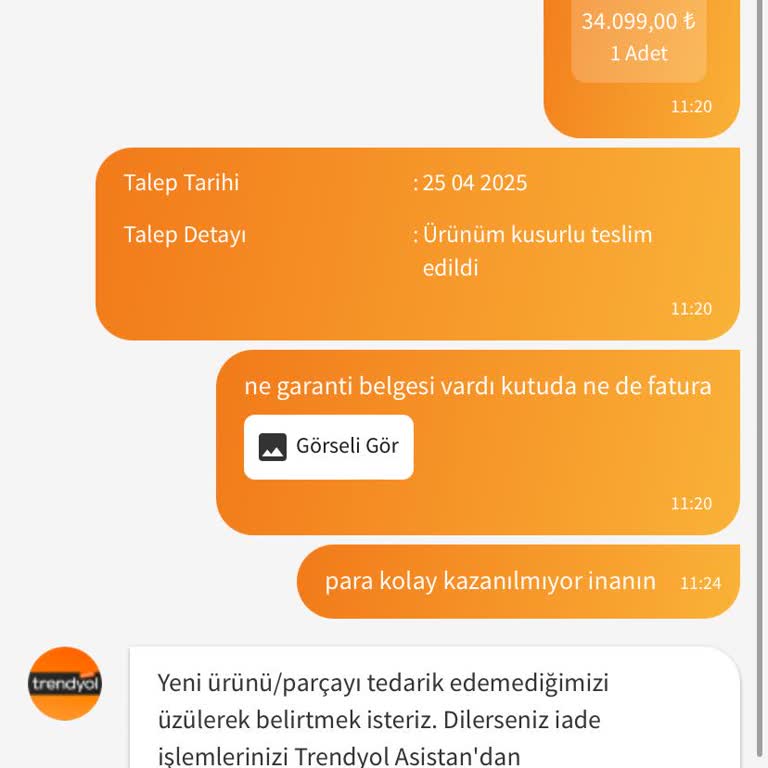 Satın Aldığım İphone 13 Sıfır Olmadığı Ve Faturasız Geldi