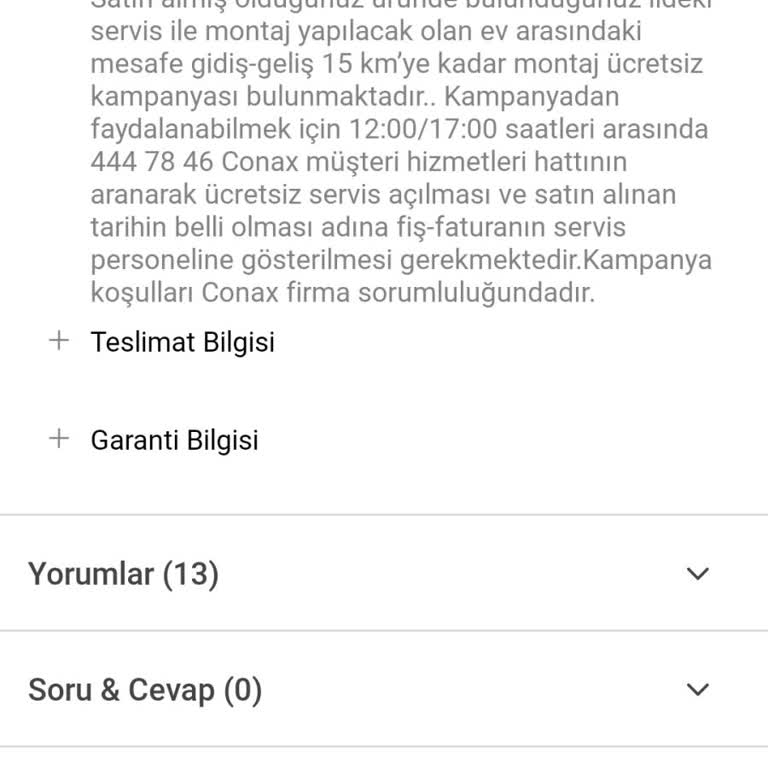 Koçtaş Arıtma Cihazı Montajında Ücretsiz Kurulum Hakkı Tanınmadı